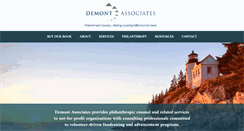Desktop Screenshot of demontassociates.com